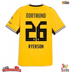 Borussia Dortmund Julian Ryerson #26 Replica Home Stadium Shirt 2026-27 Short Sleeve